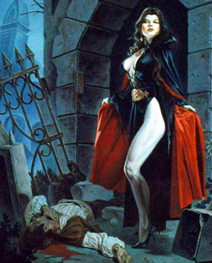 Девушка-вампир